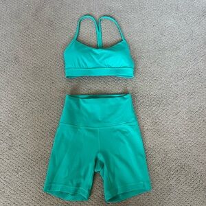 Lululemon Kelly Green Set
